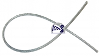 Spannseil f�r Winter und Sommerabdeckung 3 mm