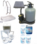 Pool Superpaket rund 5,00 m x 1,50 m