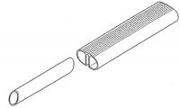 Handlaufsatz f�r 4,9 x 3,0 m Langform