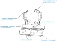 Praher Rohrhalter 38 - 42 mm