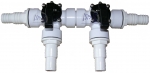 Baypass f�r W�rmepumpe mit Schlauchanschlu� 32/38 mm