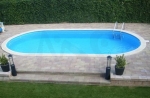 Superpaket BALI Ovalformbecken 4,00 x 8,00 x 1,50