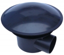 Bodenablauf f�r Teich schwarz