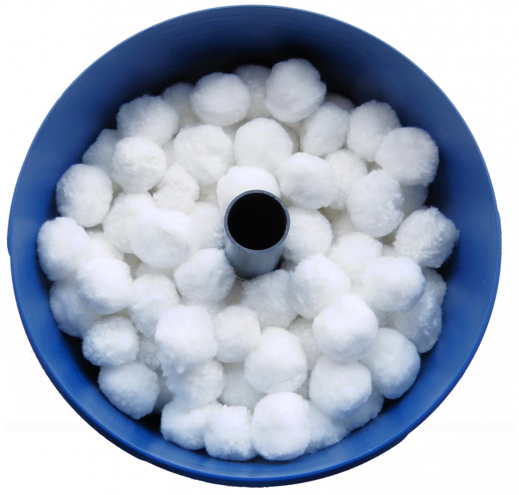 Aqualoon Filtermaterial Filtermedium statt Filtersand Filterglas Filterkartusche