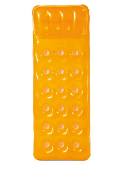 INTEX Luftmatratze tanning orange Wet Set