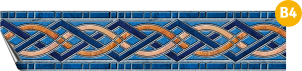 Poolaufkleber Bordüre B4