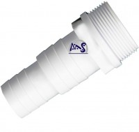 Schlauchtülle mit Gewinde 38/32 mm Schlauchtülle mit Gewinde 38/32 mm