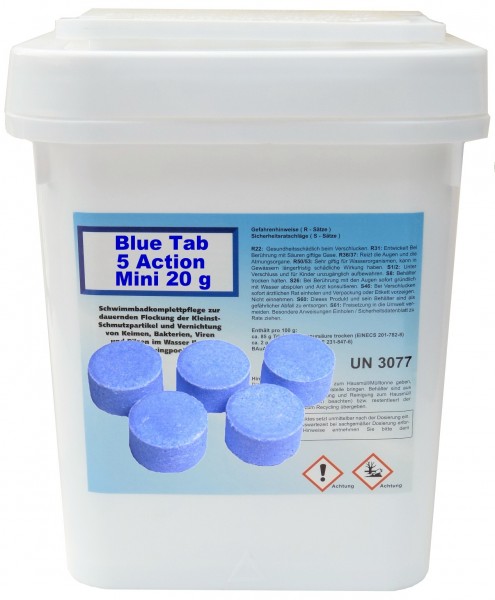 Blue Tab 5 Action® 5 kg Mini 20g