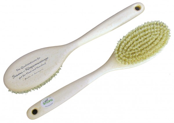 Sauna und Körpermassage Bürste 36 cm