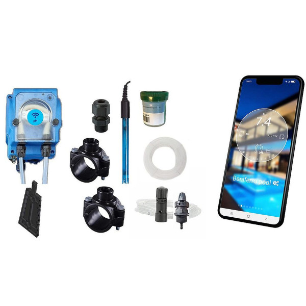 Automatische pH-Dosieranlage Wifipool UNO mit WiFi und App-Steuerung
