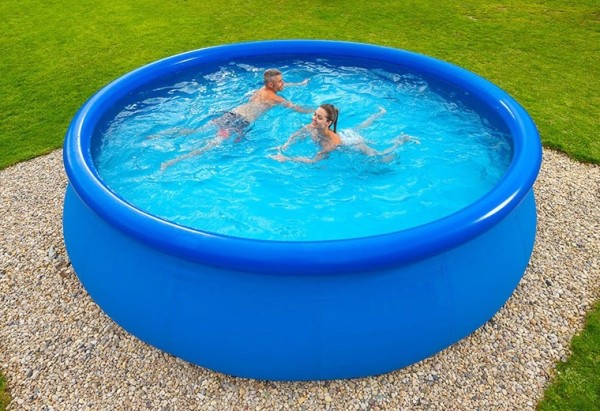 Quick-Up-Pool blau 244 x 76 cm