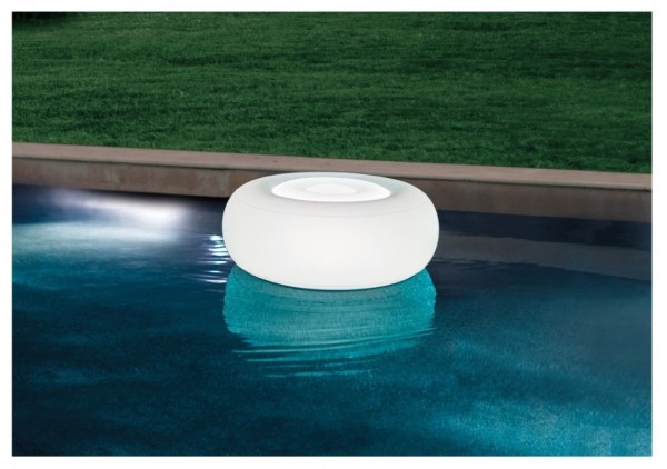 LED-Leuchte schwimmender Sessel Intex