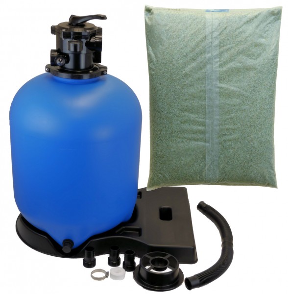 Sandfilterkessel Azuro® 300 + 1x Filterglas