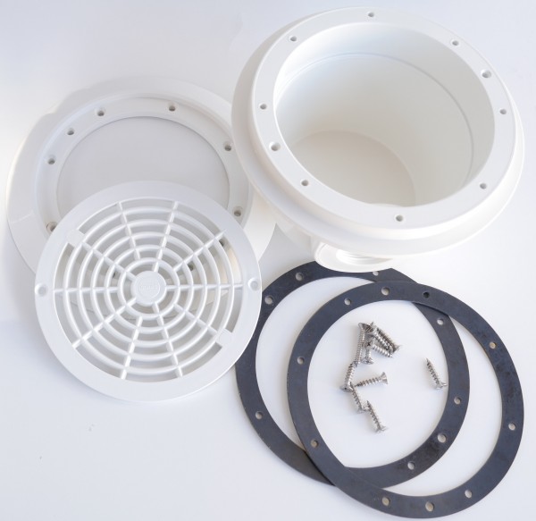 Bodenablauf für Folienbecken 2 Zoll