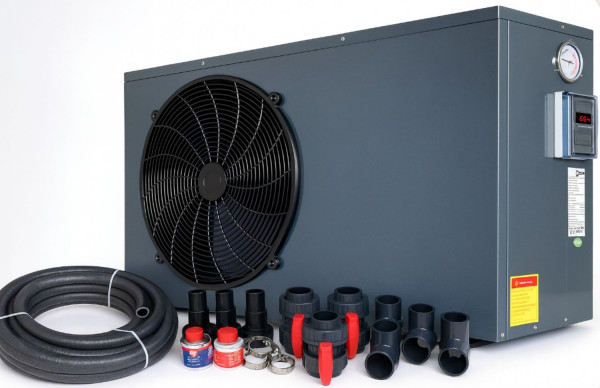 MQ 10 Wärmepumpe 9,5 kW mit WiFi mit Verrohrungs-Set