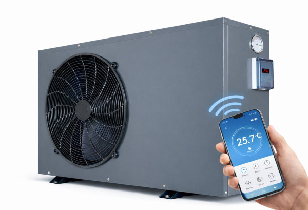 MQ 10 Wärmepumpe 9,5 kW mit WiFi App-Steuerung