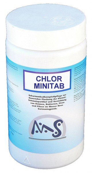 Chlor Mini 20 g Tabletten 1 kg Dose