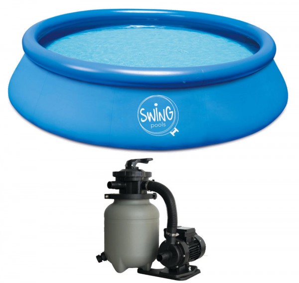 Quick Up Pool 4,57 x 1,07 m mit Sandfilter Premium 250 O ohne Vorfilter
