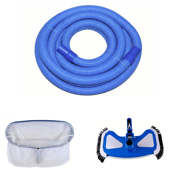 Bodensauger-Set mit Saugschlauch und Kescher