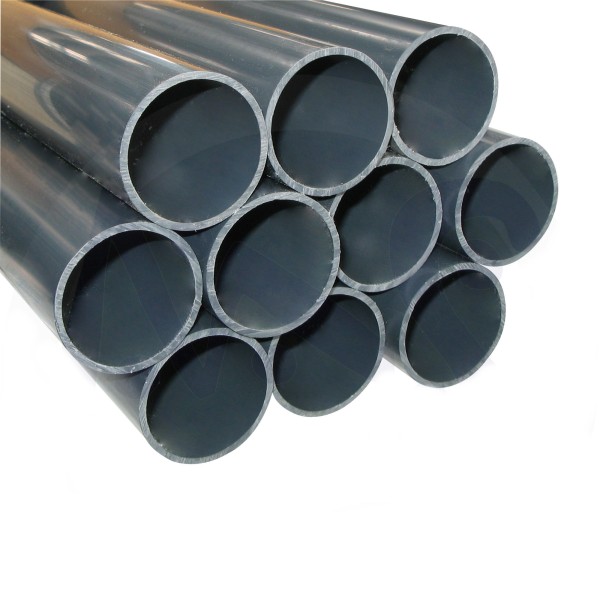 10 m PVC-Druck-Rohr d 50 mm 5 x 2 m
