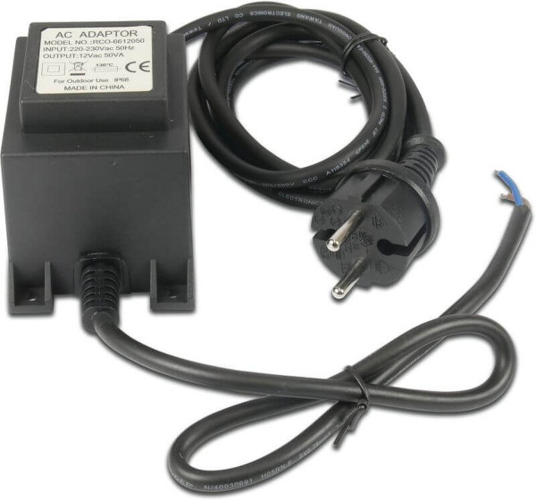 Transformator Trafo für LED 50 W schwarz