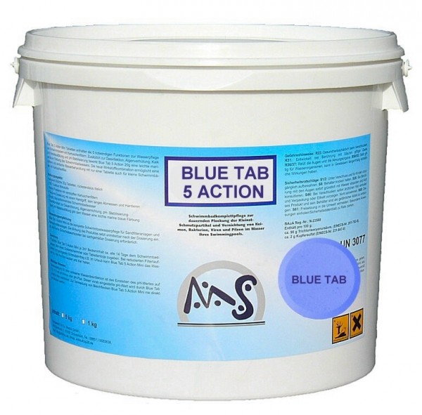 BLUE TAB 5 ACTION® 5 kg Eimer