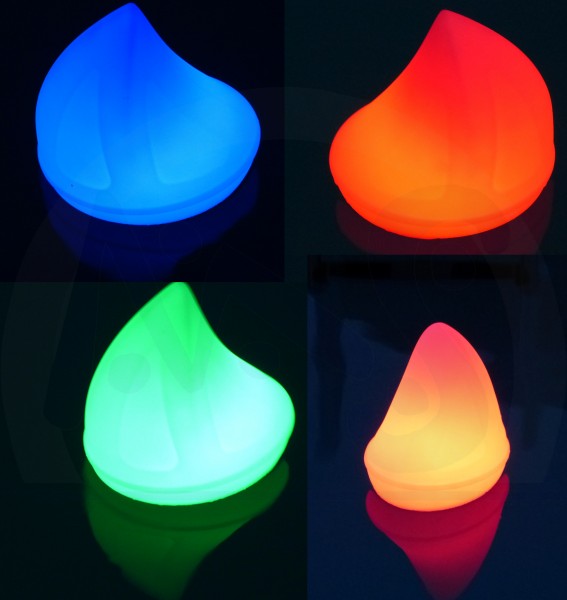 Schwimmende LED-Leuchte Segelboot