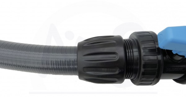 50mm Kugelhahn-Set Für Pool – 1 1/2 Zoll, Inkl. 2 Schlauchverbindern, 4 Schellen & Dichtband – Frostsicher