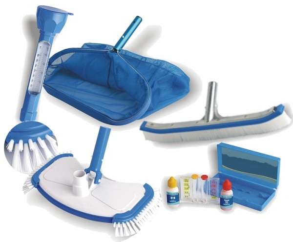 Pool Pflegeset Luxus 5 teilig