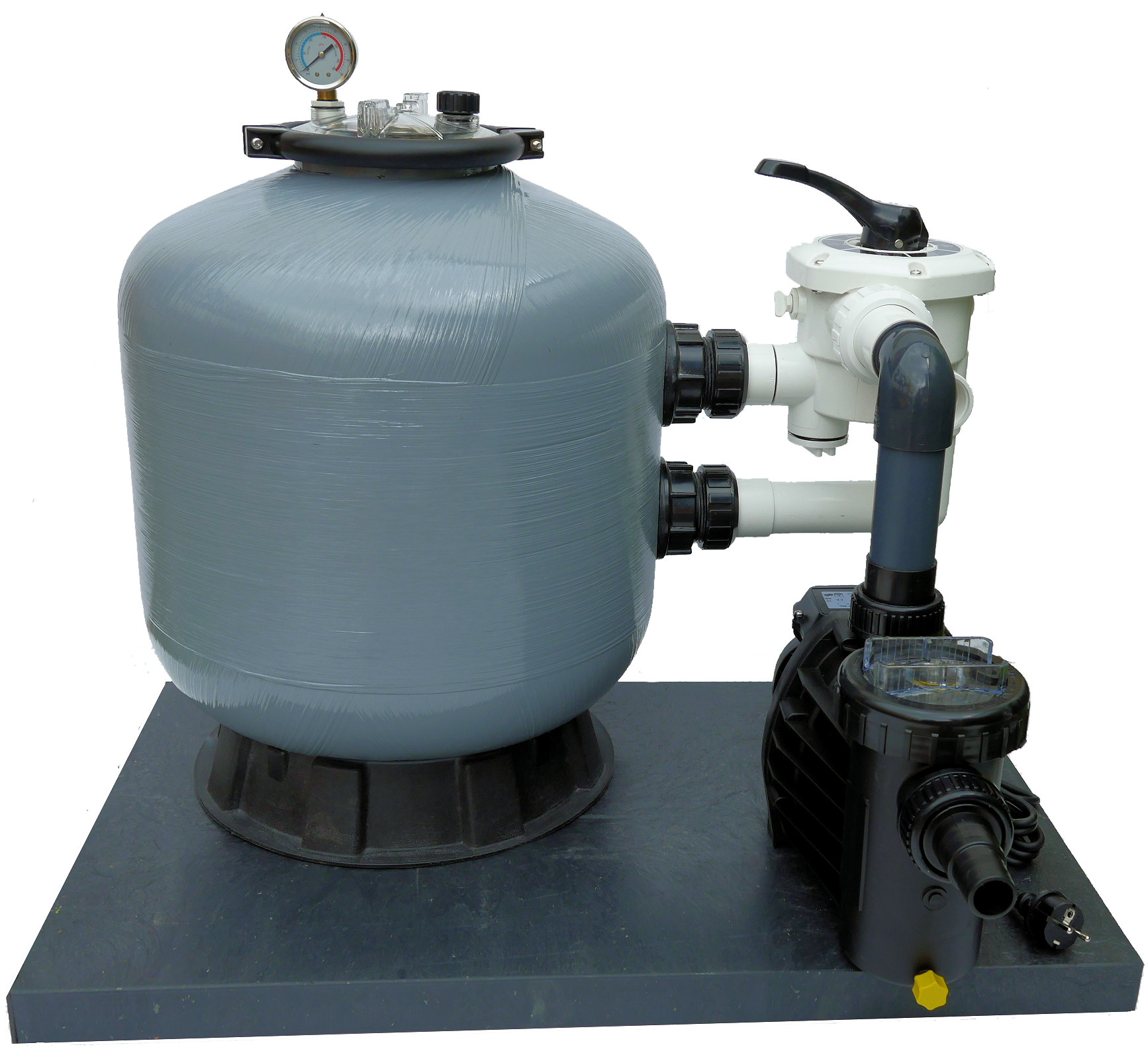 Sandfilteranlage Prima S 450 mit Speck ProPump 7 Sandfilter mit Speck