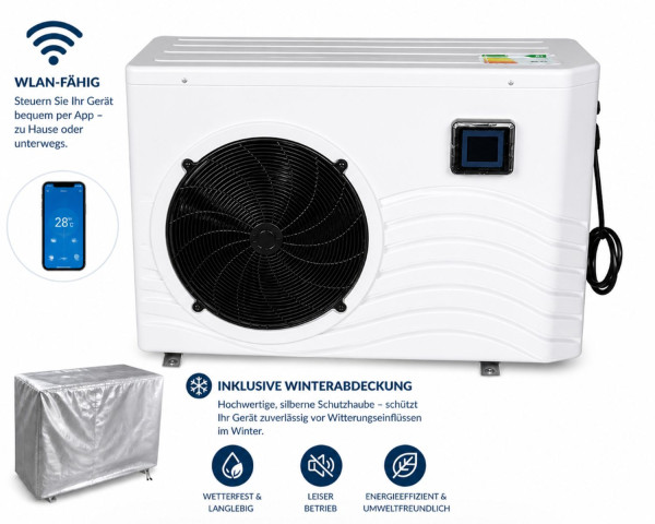 WS Pro 7 Wärmepumpe 7 kW mit WiFi App-Steuerung