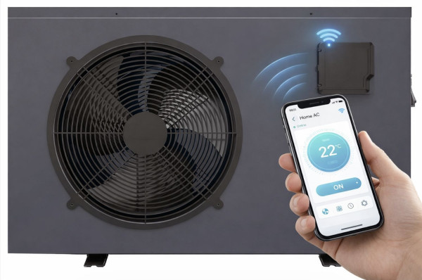 Wärmepumpe BP-10 kW Full Inverter mit Wifi - App-Steuerung