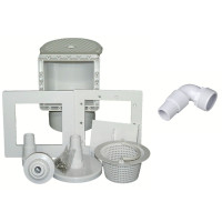 Skimmer M11 mit Einlaufdüse und Winkelschlauchtülle Skimmer M11 mit Einlaufdüse und Winkelschlauchtülle