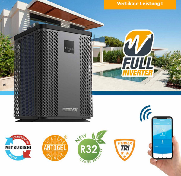 Wärmepumpe Silverline TOP 60 Full Inverter 6 kW bis 40 m³