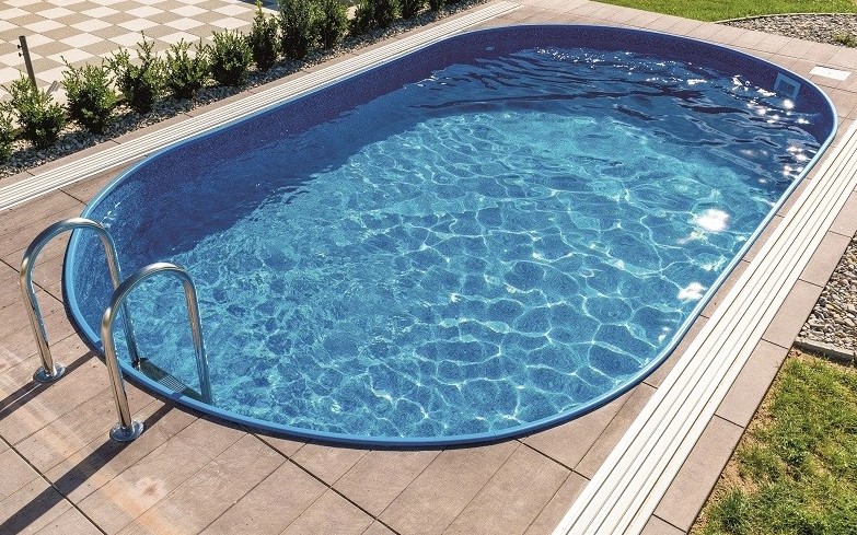 Poolfolie Ovalbecken